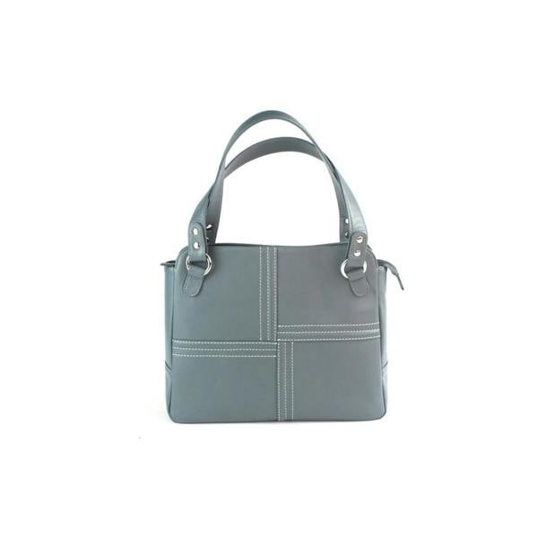 Eastern Counties Leather Womens Janie Leather Handbag - Denim