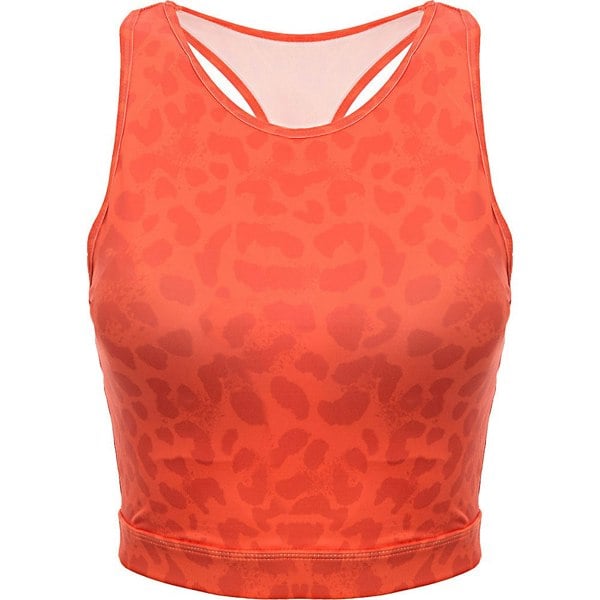 South Beach Womens Light Support Racer Back Cut in Red