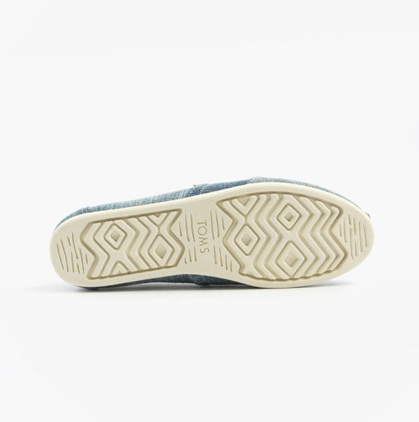 TOMS ALPARGATA CLASSIC Womens Espadrille Blue