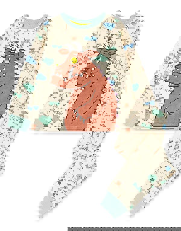 Gruffalo & Friends Unisex Kids Multicoloured Front Print Long Sleeve Long Leg Pyjama Set