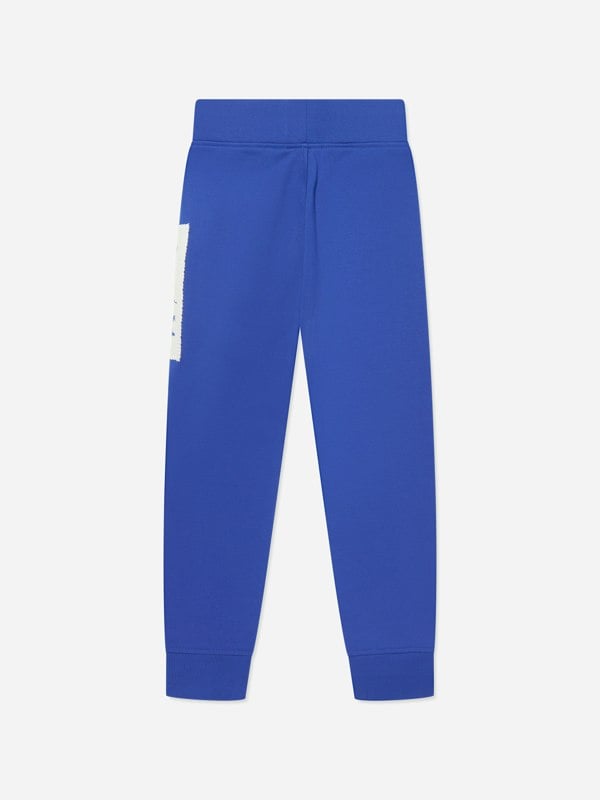 Burberry Kids Burberry Boys EKD Label Sidney Joggers in Blue