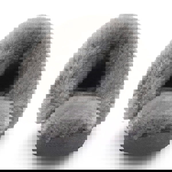 Infinity Leather Luna - Women's Sheepskin Suede Mule Slippers