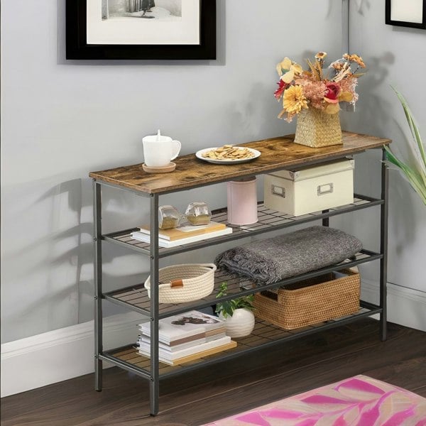 Rafaelo Mobilia 4-Tier Shoe Rack