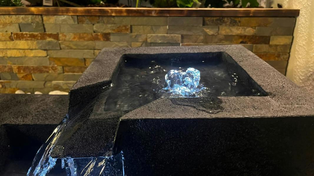 Tranquillity Water Features Oasis Pour Contemporary Water Feature