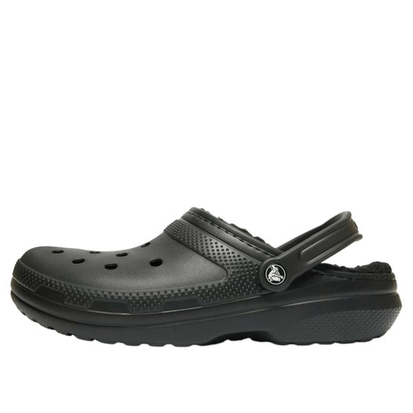 Crocs Classic Lined Clog - Black - Daley Footwear