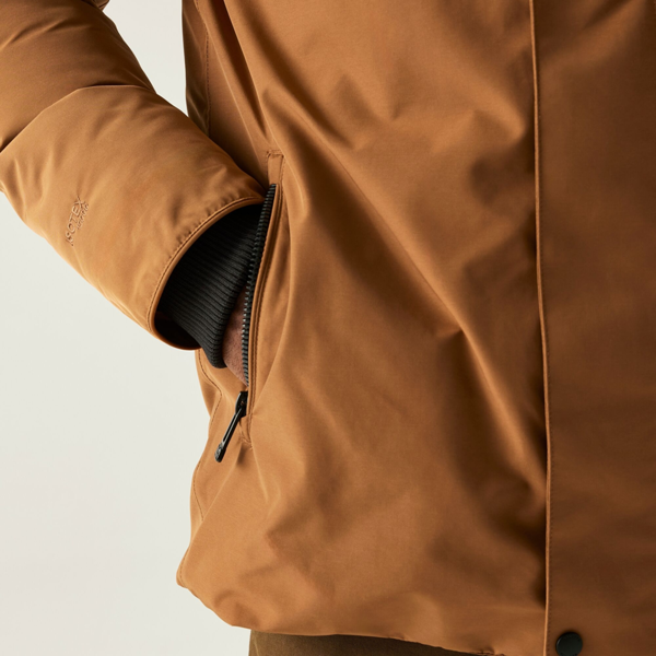 Regatta Mens Eamont Insulated Waterproof Jacket - Brown