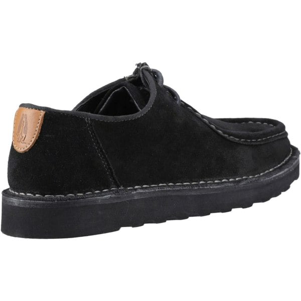 Hush Puppies Otis Suede Men's Black Lace-Up Shoes