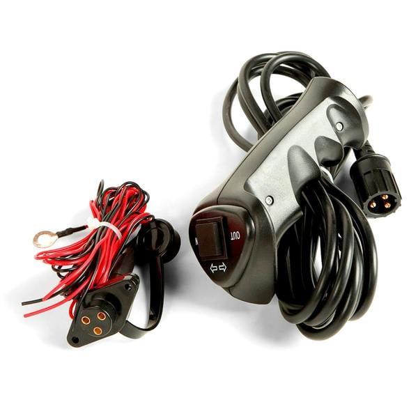 Winchmax 15,000lb (6,804kg) Hydraulic Winch 25m x 12mm Steel Rope 1/2 inch Clevis Hook 24V Control System