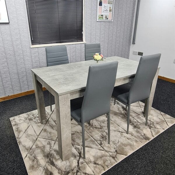 Kosy Koala Dining Table Set with 4 Chairs Dining Room and Kitchen table set of 4