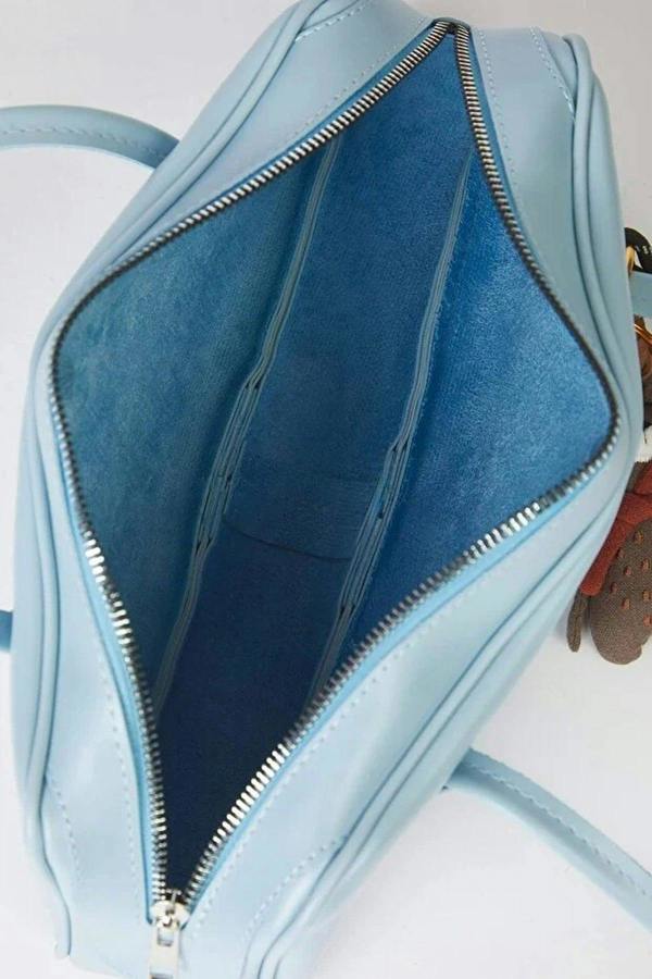 WOVCOR Charm Detailed Women's Mini Bowling Shoulder Bag