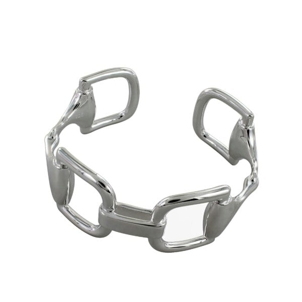 Supersized Smart Snaffle Cuff Bracelet - Reeves & Reeves