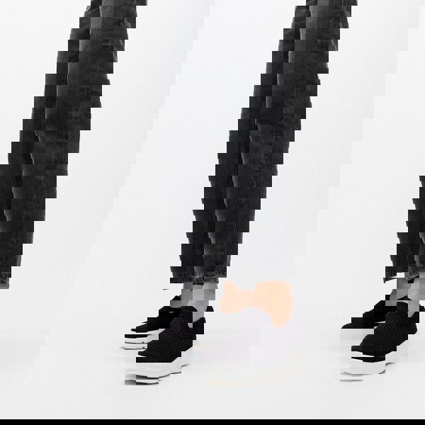 FitFlop SUPER-Q KNIT Womens Trainers Black