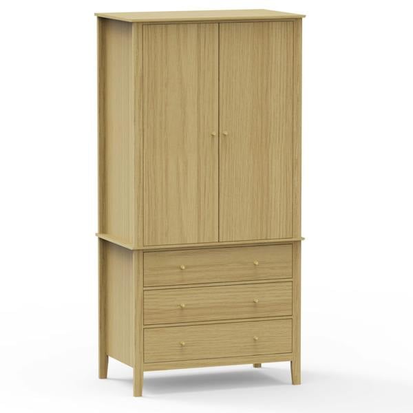 Core Products Henley 2 Door & 3 Drawer Modern Wardrobe