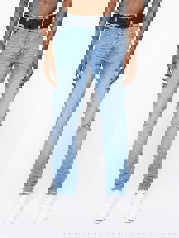 Crosshatch Princed Denim Jeans Light Wash