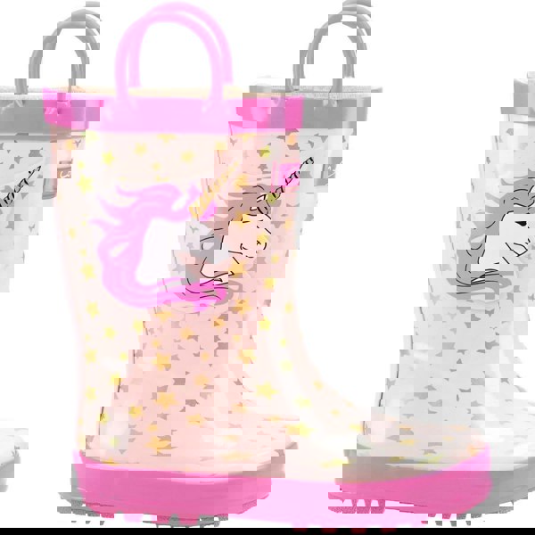 Cotswold Puddle Rubber Unicorn Wellington Boots