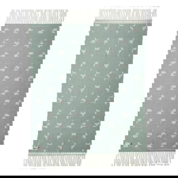 Tweedmill 100% Pure New Merino Wool Baby Blanket/Throw 70cm x 100cm Star