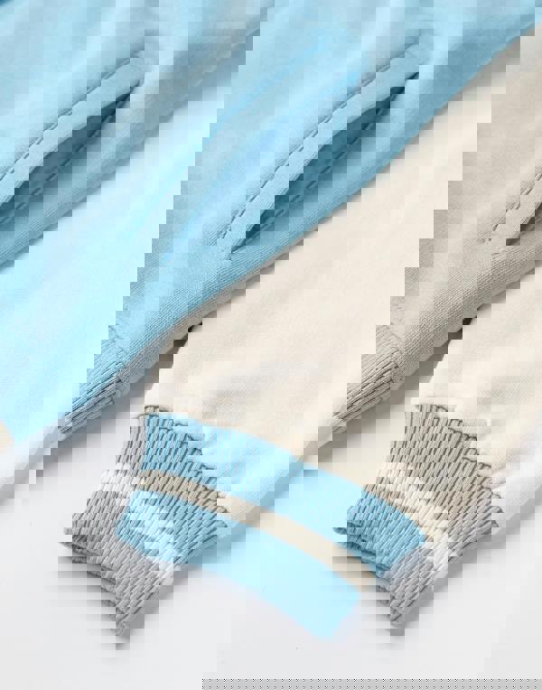 Disney Girls Blue Stitch Varsity Jacket