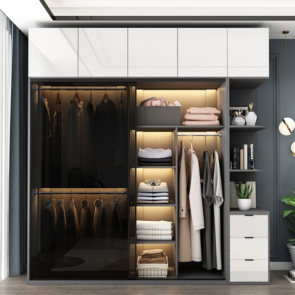 Rod Wardrobe, Grey-Rit Concept-Rit Concept