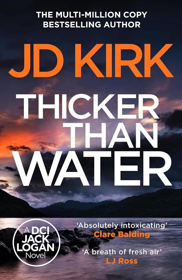 DCI Logan Crime Thrillers Books 1-5 Collection Set by JD Kirk