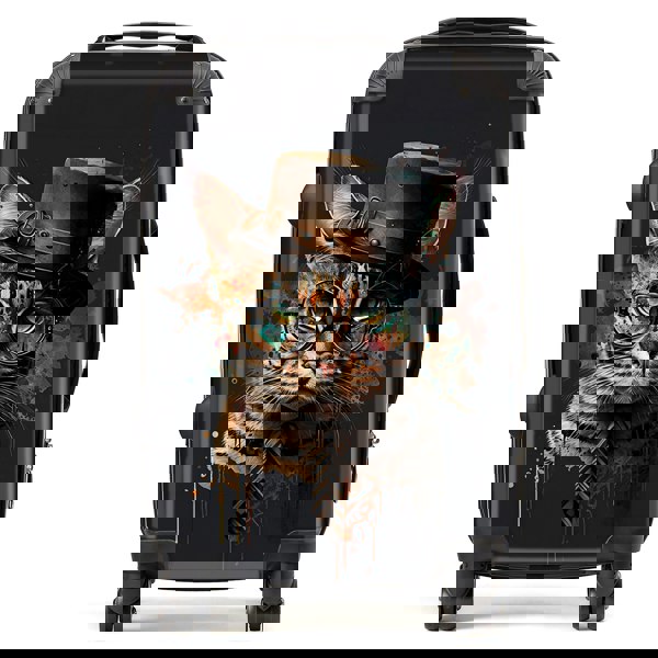 Warren Reed Bengal Cat Splashart Suitcase