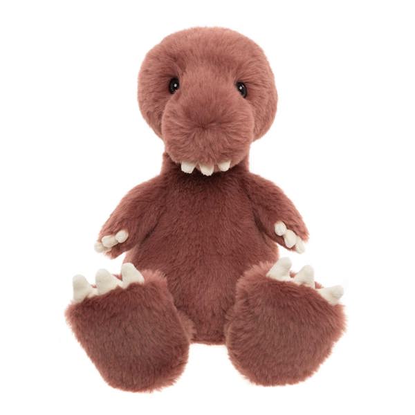 Charlie Bears Tushy Peg T Rex Damson Pink L
