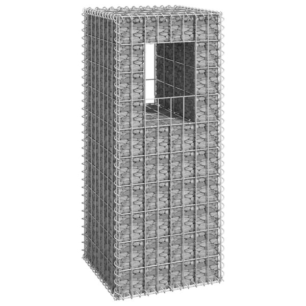 Berkfield Gabion Basket Post 40x40x100 cm Iron