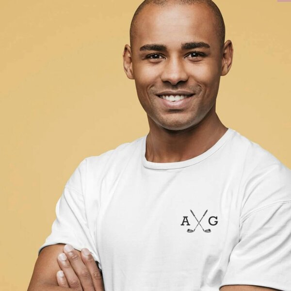 Personalised Unisex Golf T-Shirt