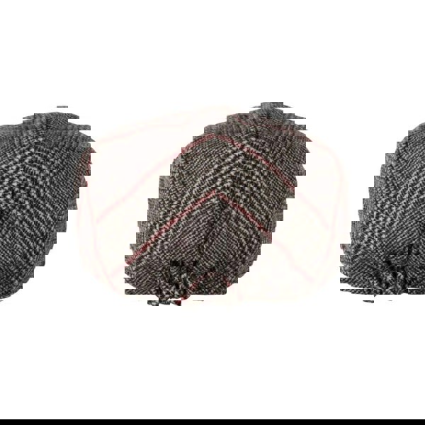 Arthur Tweed Flat Cap - Unisex, Elasticated Back, Wool Mix Fabric