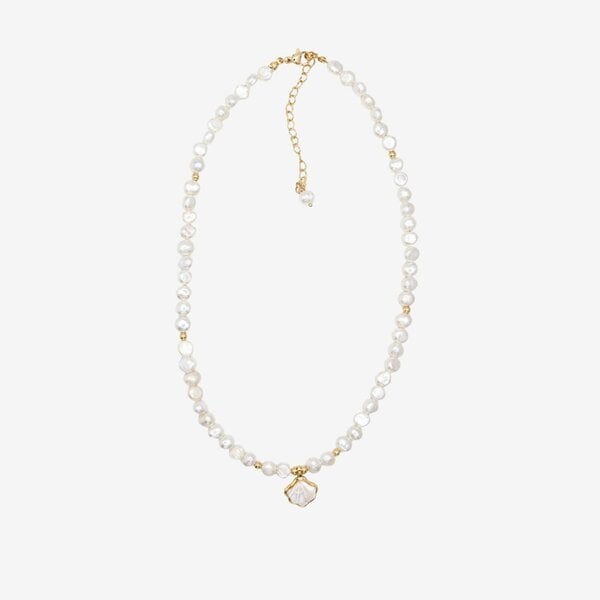 Uchi & Soto Shinju Pearl and Shell Necklace