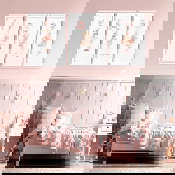 Ballerina Artwork | Set of 3 wall art prints