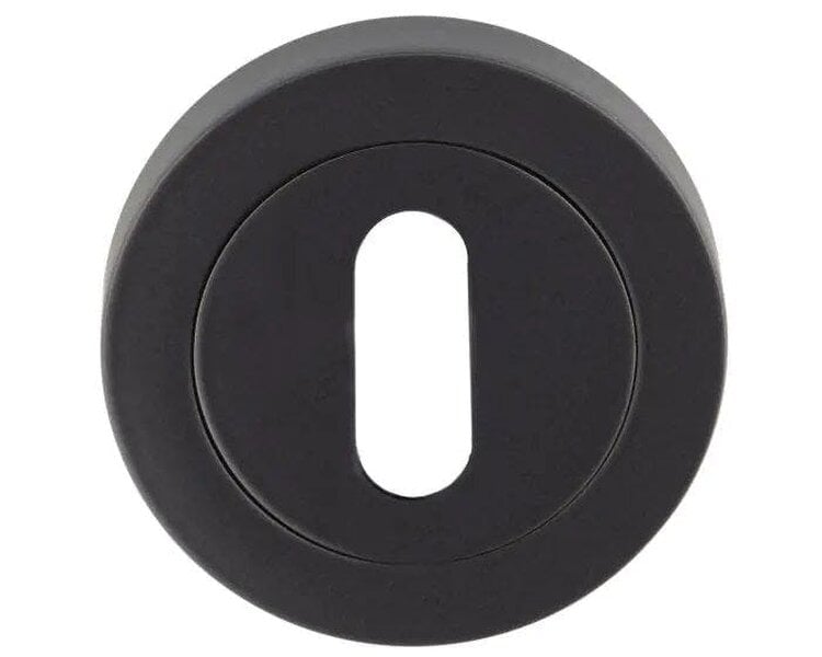EDH Door Hardware Black Escutcheon