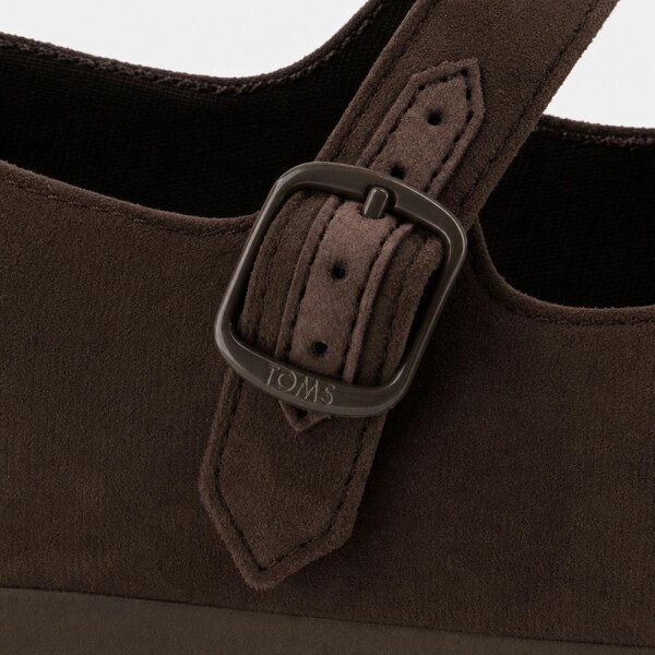 Toms ALPARGATA Mary Jane   in  Dark Brown