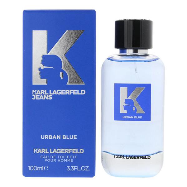 Karl Lagerfeld Jeans Urban Blue Eau de Toilette 100ml Spray for Him