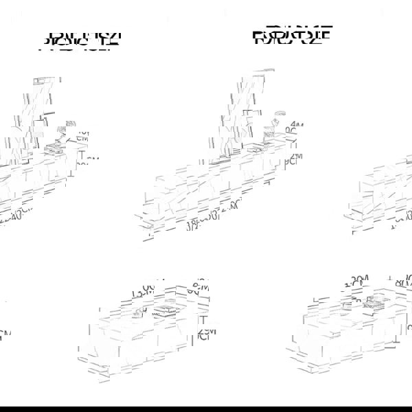 Demelza TV Stand Set With Coffee Table, Gold Base, Sintered Stone-Ritconcept-Rit Concept