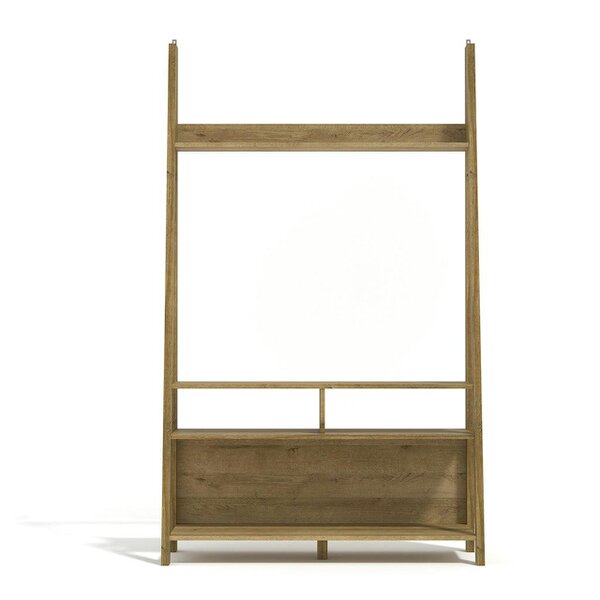 Wyld Haus Athy Small Brown Oak Wooden Ladder TV Unit