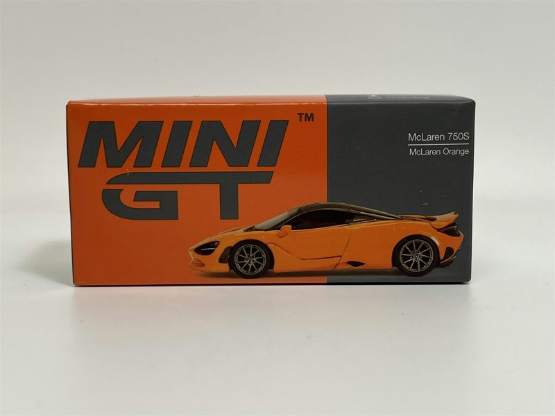 Mini GT McLaren 750S McLaren Orange LHD 1:64 Mini GT MGT00814L