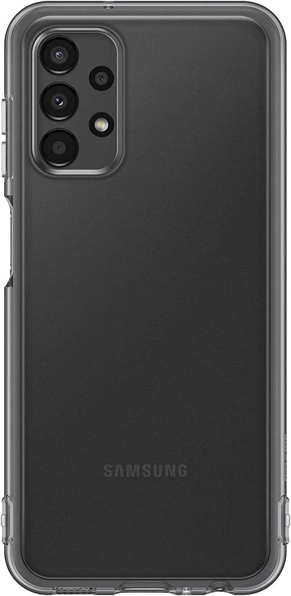 Samsung Galaxy A13 Soft Clear Cover Black - EF-QA135TBEGEU