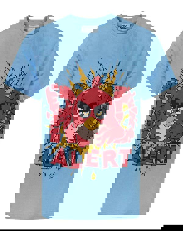 Angry Birds Boys Blue Short Sleeved T-Shirt