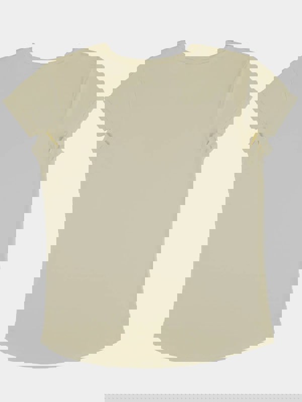 Yoga Studio Women's Organic Cotton Rolled Sleeve T-Shirt Top