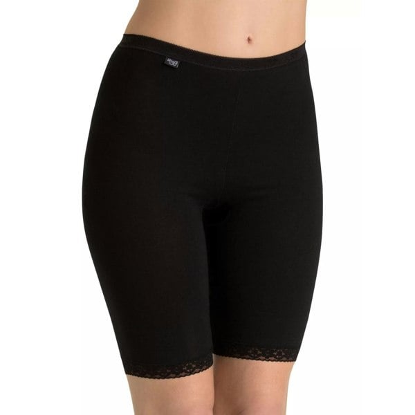 Sloggi Basic+ Cotton Long Shorts, Black