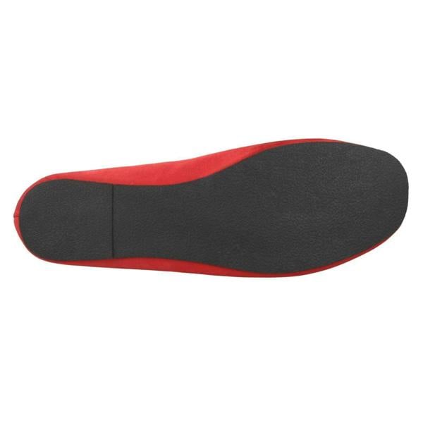 Spot On Ladies Spot On Satin Ballerinas