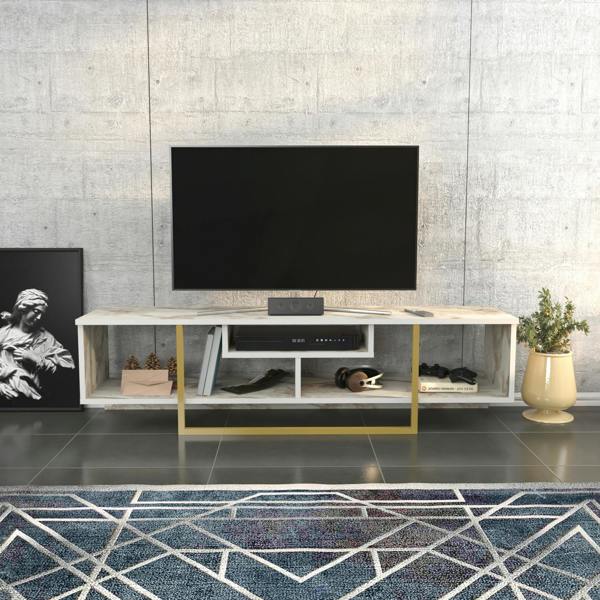 Decorotika Asal Modern Tv Stand TV Cabinet for TV's up to 65"