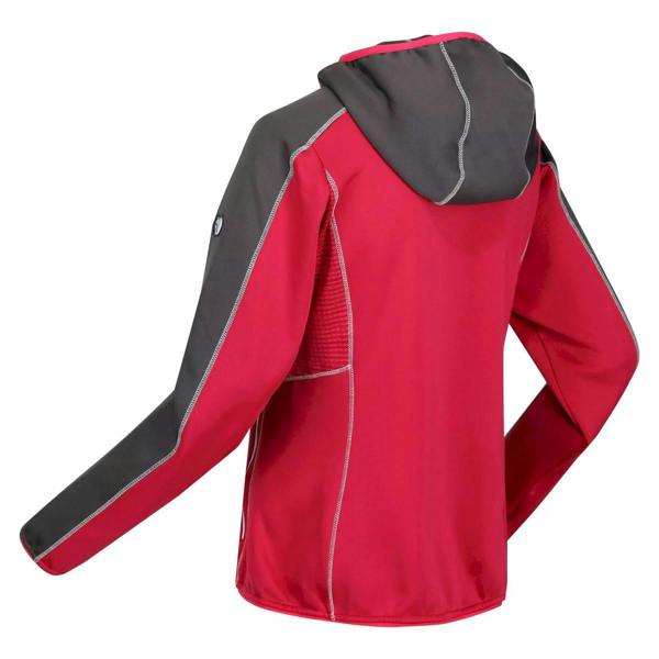Regatta Womens/Ladies Attare Lightweight Jacket - Berry Pink/Seal Grey - 