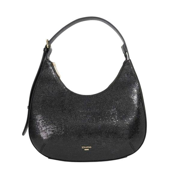 Dune London Daintily Shimmer Shoulder Bag - Black - 
