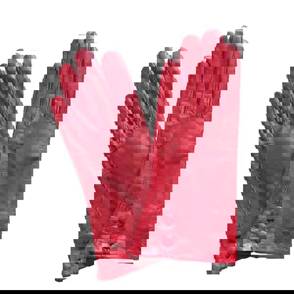 Eastern Counties Leather Womens Hattie Leather Winter Gloves - Red