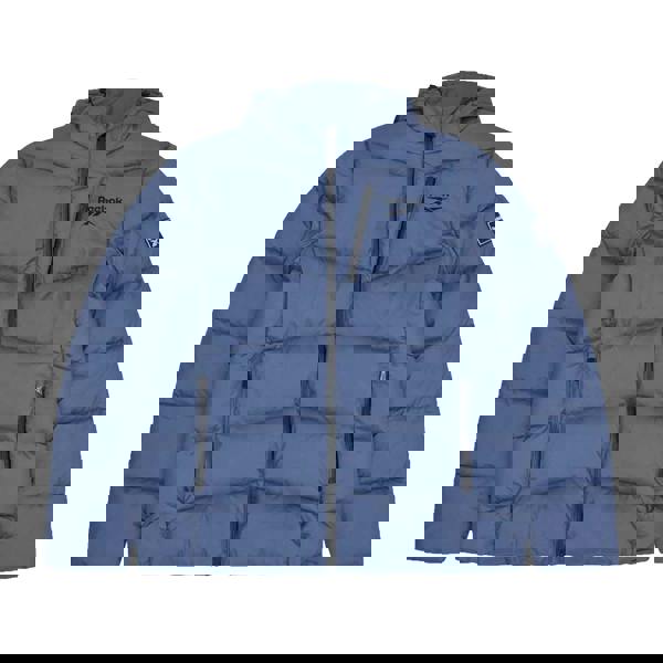 Reebok Mens Stretch Padded Jacket - Mineral Blue - 