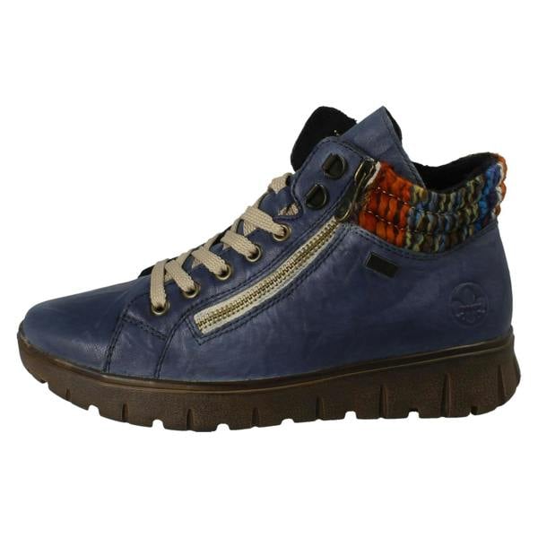 Rieker Ladies Rieker Wide Fit Ankle Boots N1305