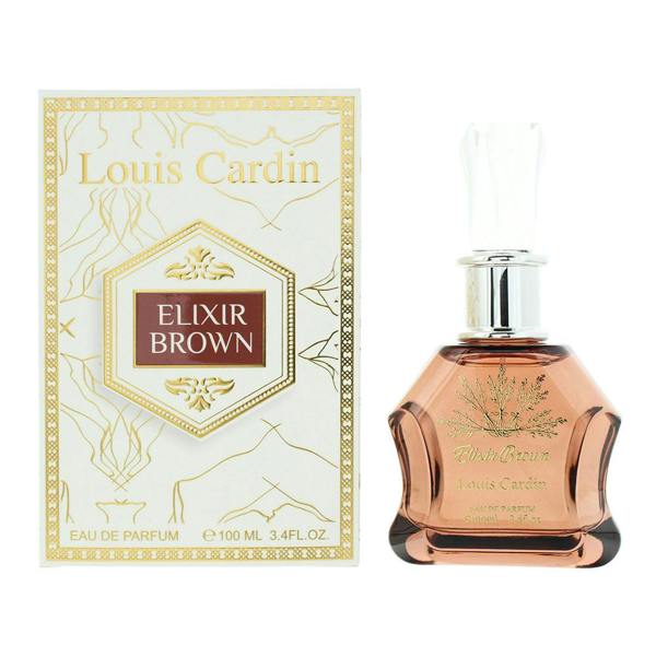 Louis Cardin Elixir Brown Eau de Parfum 100ml Spray for Him