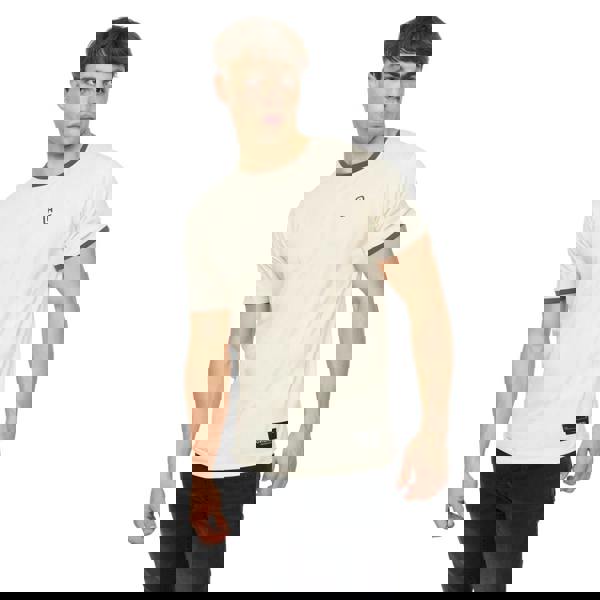 Crosshatch Mens Lamtopi T-Shirt - White - 