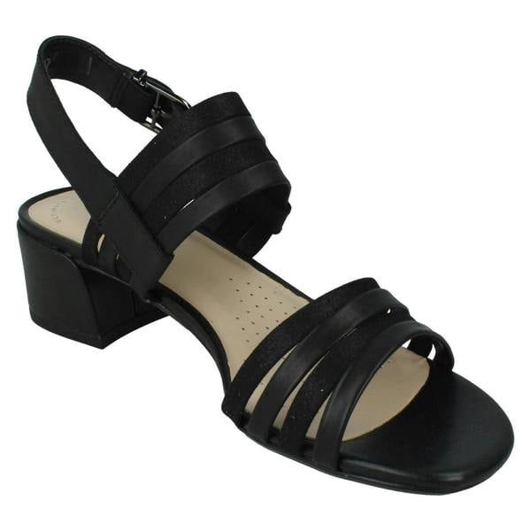 Clarks Ladies Clarks Heeled Slingback Sandals Caroleigh Bess